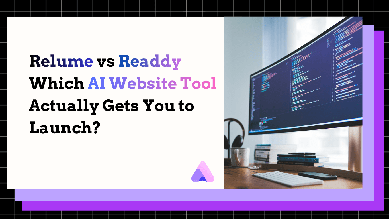 Cover Image for Relume vs Readdy: Which AI Website Tool Actually Gets You to Launch?
