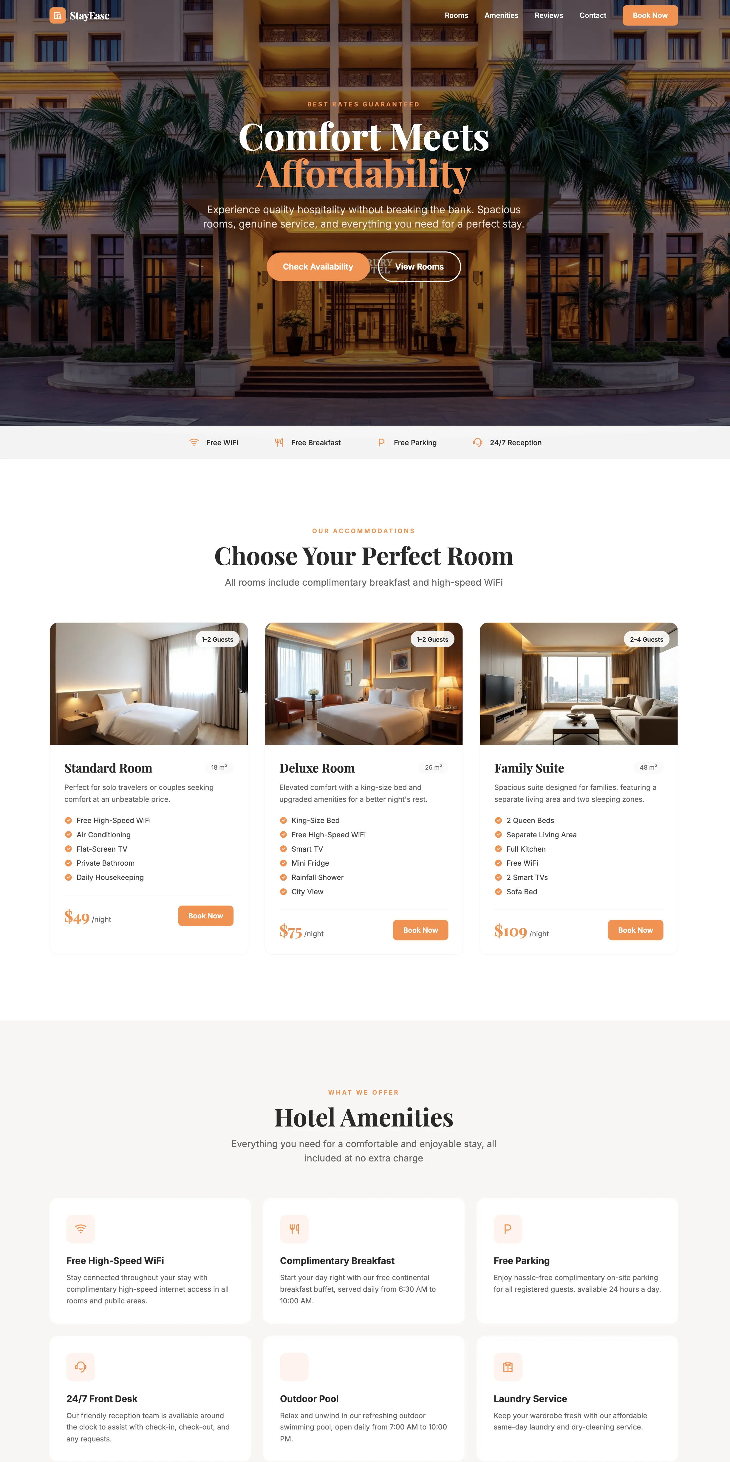 AI Hotel Website Builder