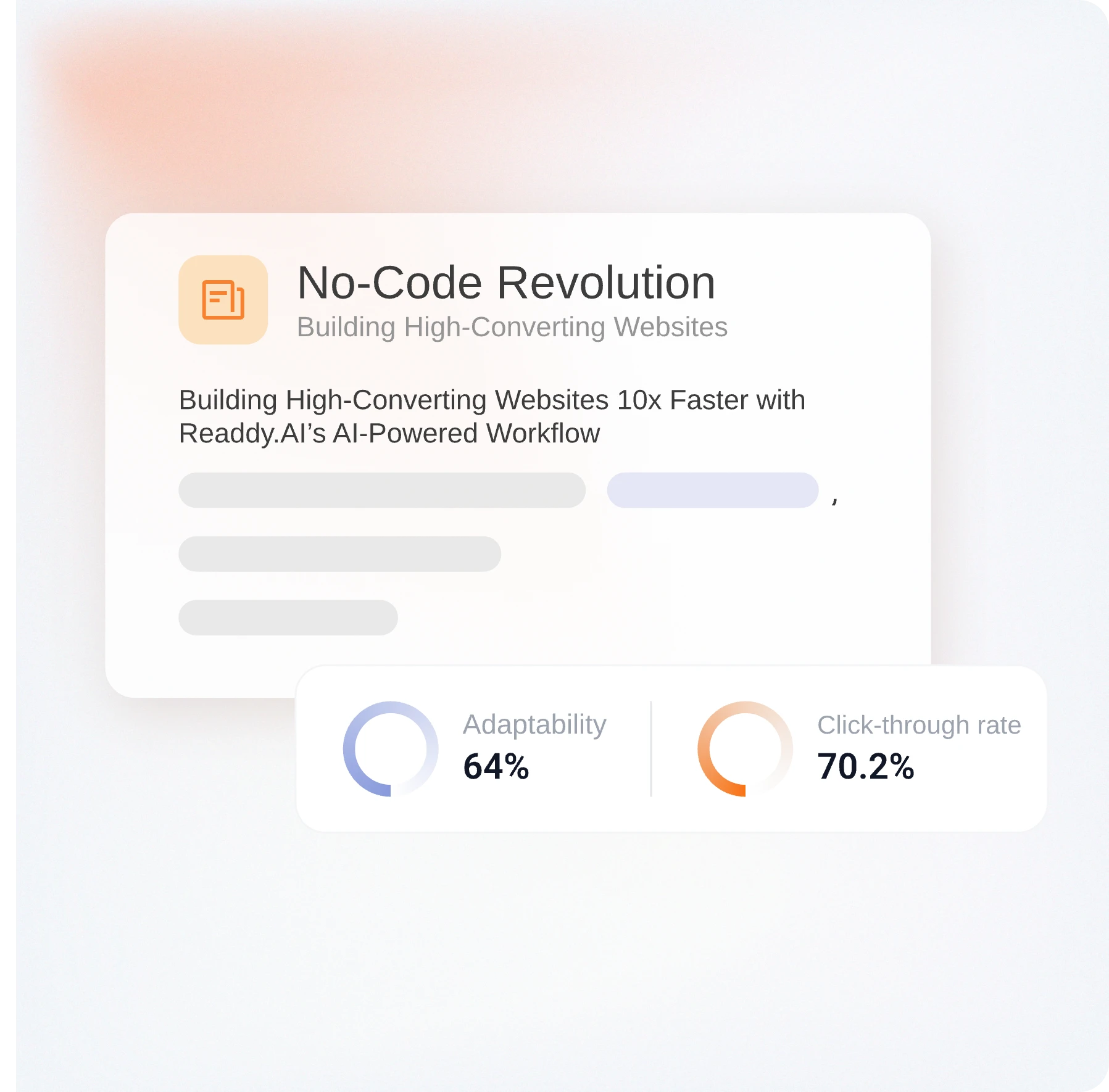 Higher click-through rates illustration