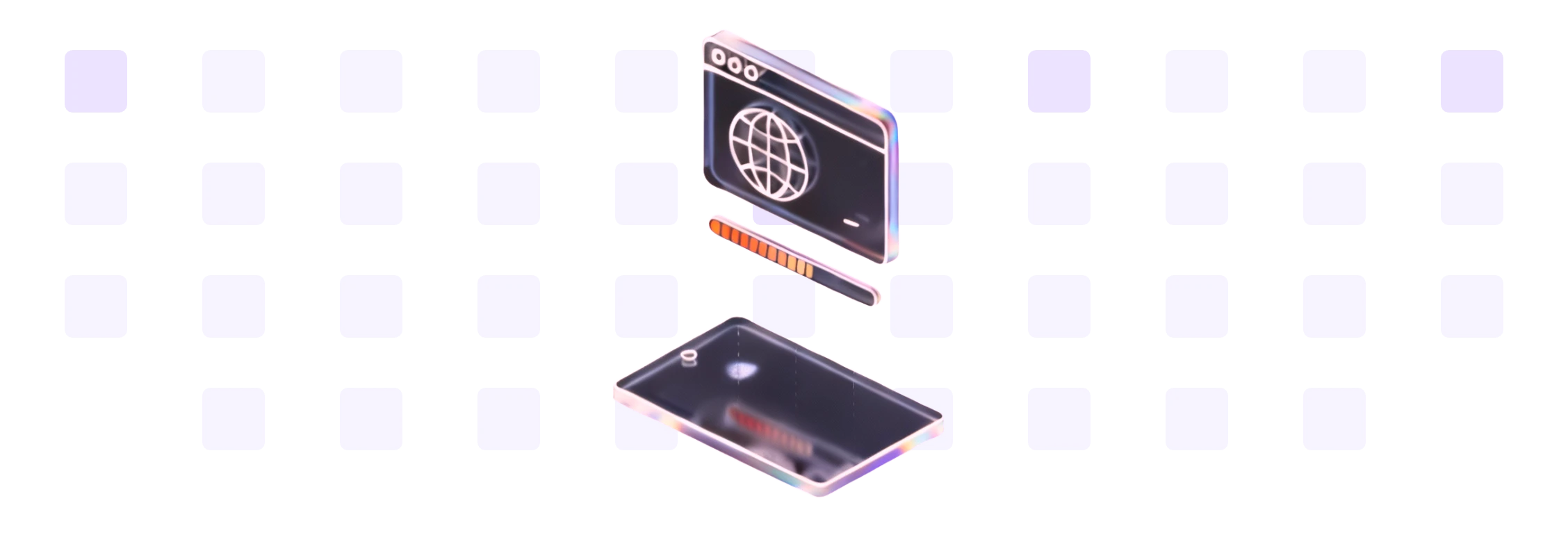 Business card to website icon