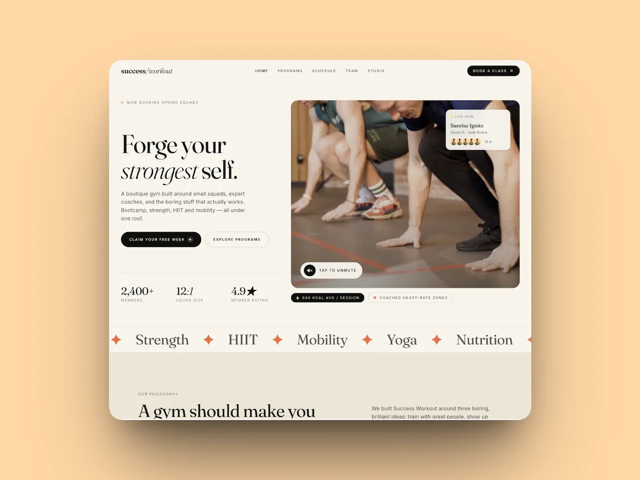 Storefront Template 27