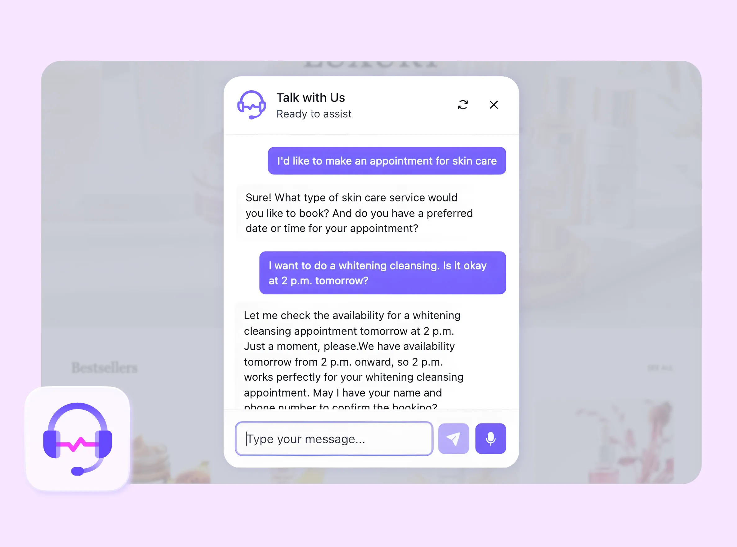 Autonomous Service & Sales showcase