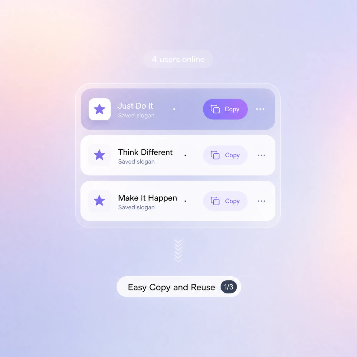 Easy copy and reuse illustration